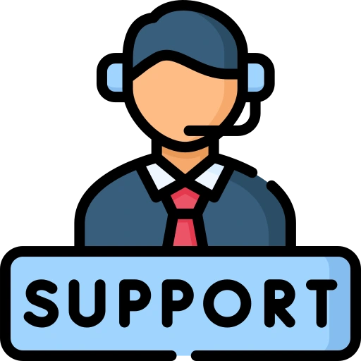 Customer support icon created by NmarkStudio digital marketing agency
