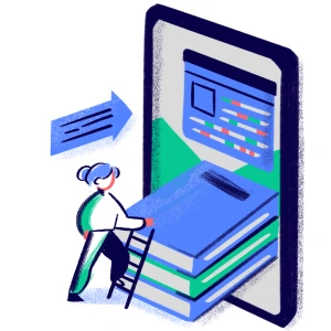 On-page SEO icon designed by an experienced SEO company