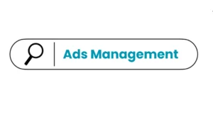 Search ads management illustration created by a Google Ads agency